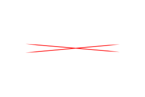 x vermelho