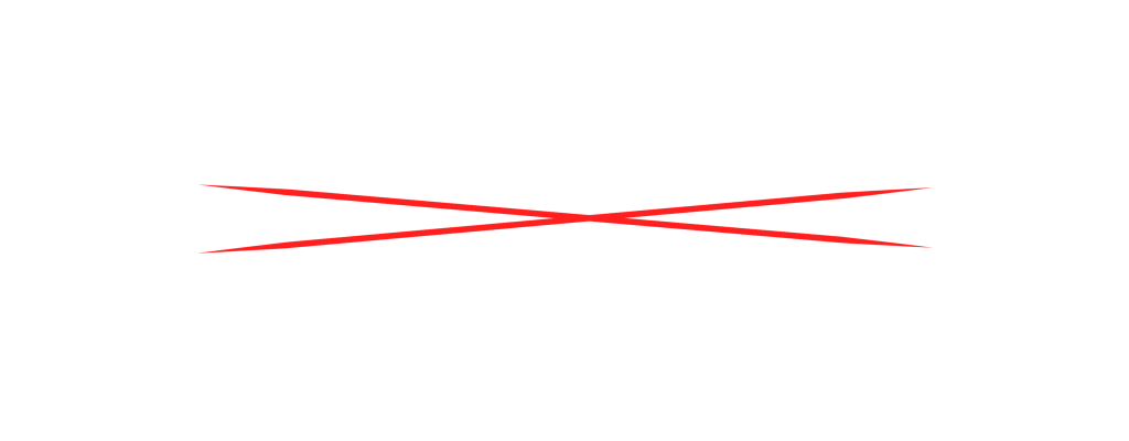 x vermelho